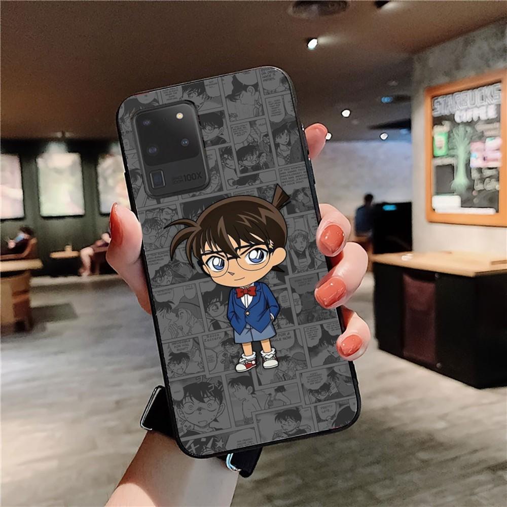 Detective Conan Anime Phone Case For Samsung S 9 10 20 21 22 23 30 23plus Lite Ultra FE S10lite Fundas