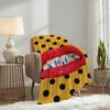 Funny Personality Bizarre Art Blanket Soft Comfortable Nap Plush Suitable For Iiving Room Office Bedroom Birthday Home Kid Gift