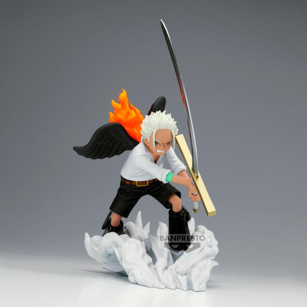 Banpresto One Piece Action Figure Senkozek 15cm Multicolor Collectible Perfect for One Piece Anime Fans S-Hawk (BP29206P) Figure,