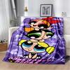 29 Style New Kawaii P-Powerpuff Girl Cartoon Blanket,Soft Throw Blanket for Home Bedroom Bed Sofa Travel Picnic Cover Kid Gift