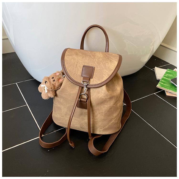 Koreansk Retro Casual Damryggsäck - 2025 Hösttrend, Lättvikt för Pendling & Utgång