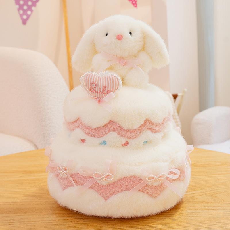 Cute Pet Love Cake Plush Toy Doll Creative Cartoon Doll Ragdoll Cute Doll