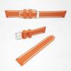 BLANCPAIN X Swatch Exclusive Rubber Strap with Double Lines (Orange/Beige)