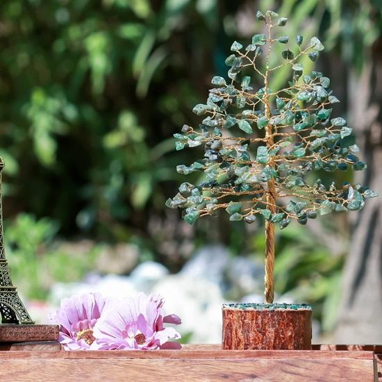Drahokam Strom života Křišťálový strom, dekor Feng Shui Bonsaje na peníze pro štěstí, léčivé kameny, doplňky k meditaci, duchovní dárek