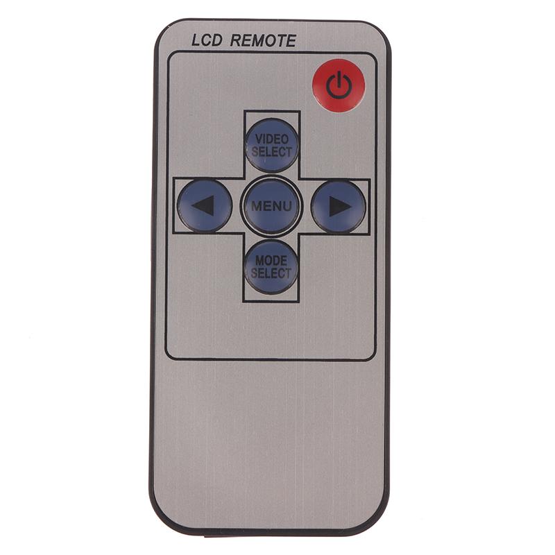 Vehicle Wireless 6 Button Card Infrared Remote Control For 7/8/9/10.1 Inch Tft Car Monitor Remote Control Spare Remote Control