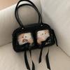 Transparent Messenger Bag Fashion Ita Bag Shoulder Crossbody Bag Anime Display Satchel Handbag for Women Girls Gifts