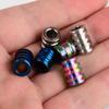 Parts DIY Pendant Buckle Paracord Bead TC4 Knife Beads Lanyard Cord Bead Paracord Rope Pendant