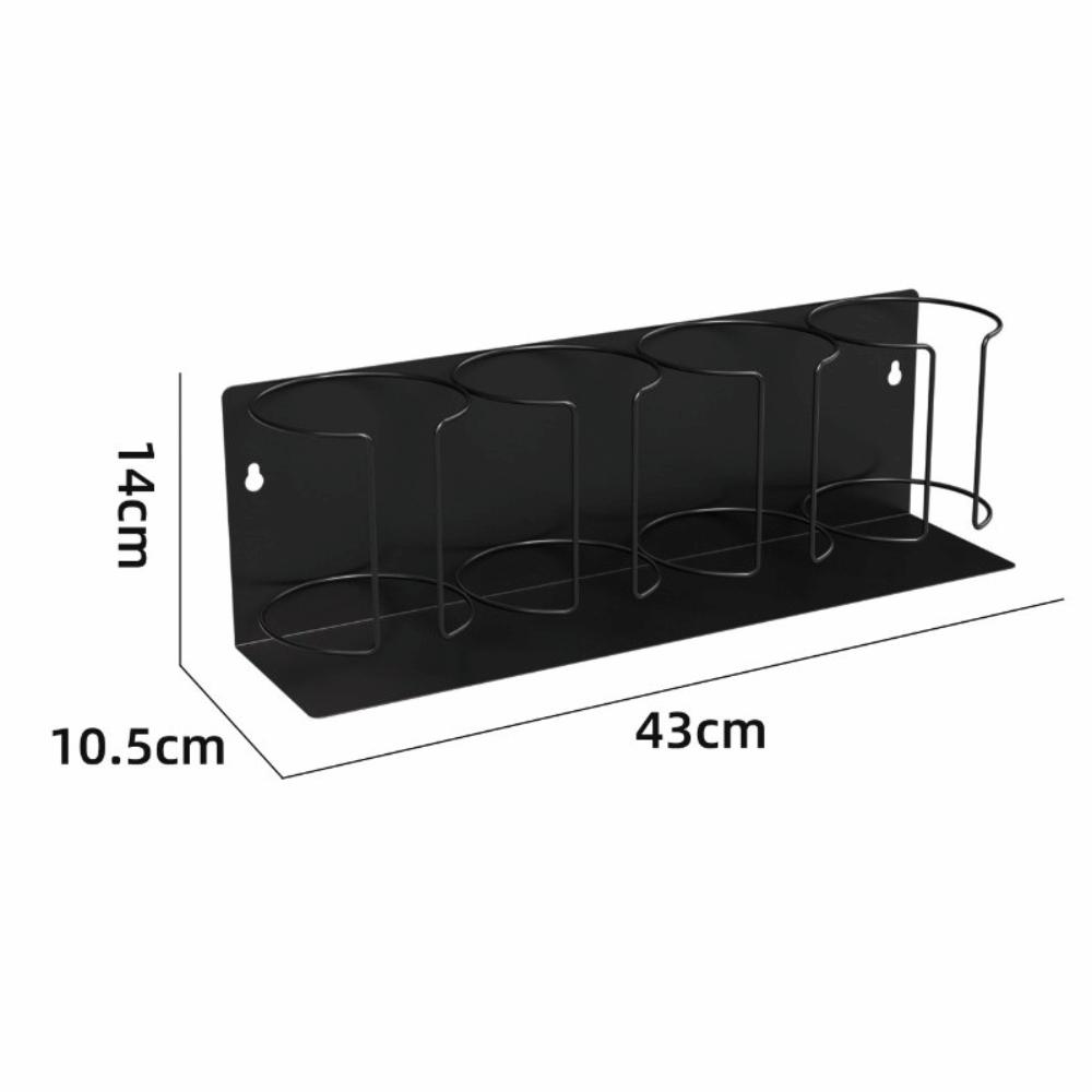 Magnetic Mount Tumbler Holder 3/4 Slot Fridge Storage Holder Cup Organizer  for Stanley Cups