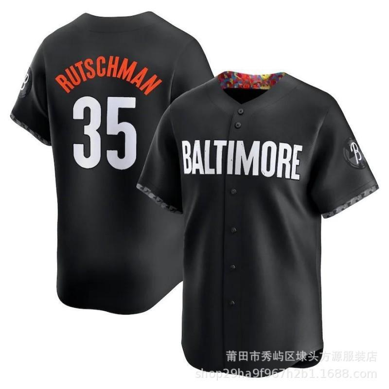 2026 Baltimore Orioles 35 Adley Rutschman Button-Up Embroidered Baseball Jersey Men Sports Team Uniform