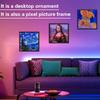 LED Pixel Art Display Screen 64x64 LED Digital Clock With Night Light APP Control Alarm Clock For Pixel Art in Home Decor