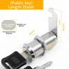 5/20 Sets Drawer Cabinet Lock With Keys Furniture Hardware for Tool Box Locker 16MM/20MM/25MM/30MM fechadura