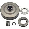 Chainsaw 3/8"-7 Clutch Drum 404 7T Rim Sprocket Kit for Stihl MS660 066 064 MS640 MS661 Parts Clutch Bearing Sprocket Washer
