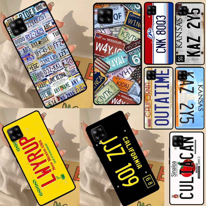 Supernatural License Plate For Samsung Galaxy A14 A34 A54 A52 A32 A22 A12 A13 A33 A53 A11 A31 A51 A71 A50 Case Cover