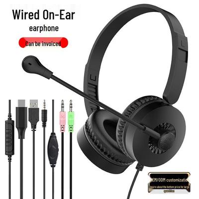 Kabelgebundenes Type-C USB-Headset für Büro, Lehre und Online-Lernen