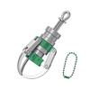 Portable Simulated Claw Doll Machine Grab-clip Keychain Keyring For Car Interior Decoration Key Fun Press Lock Gadgets