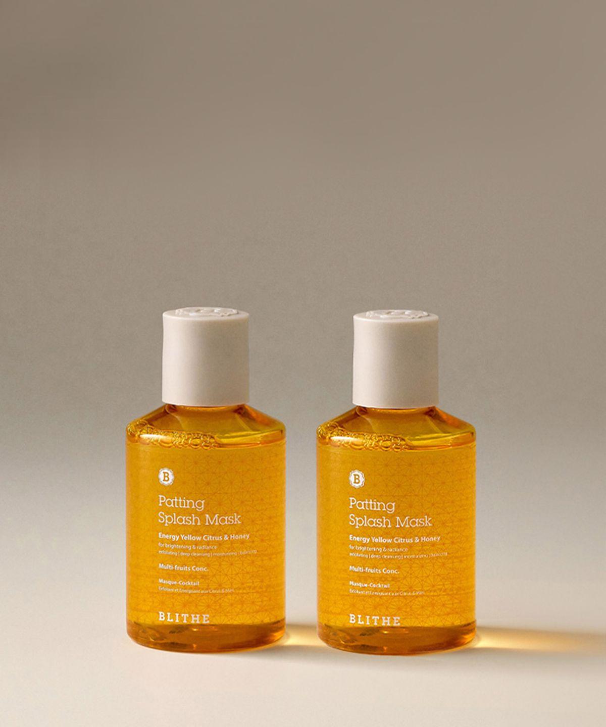 Blithe Skin Tone-Up Mask Pack Wash Pack Yellow 150ml (Pack of 2)
