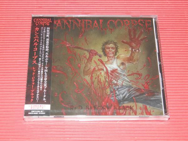 

CD CANNIBAL CORPSE GEORGE CORPSEGRIND Red Before Black Normal Edition CD GQCS90566 Metal Blade Rec 2018 Japan Obi Rock