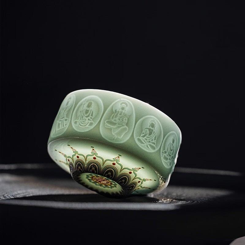 

Dunhuang Buddha Yingqing Ceramic Kung Fu Tea Cup