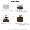 Leaf88 Nonwoven 34 Gallon diameter x 45cm Pack of 3 Planter, (60cm height),