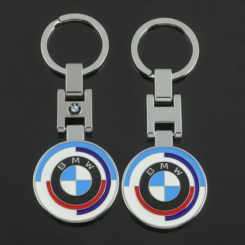 BACR1 Hot 2025 lMetal Key Chain Advertising Car Key Ring Chain Ring Pendant Accessories For BMW M Performance X1 X3 X4 X5 E87 F20 E36