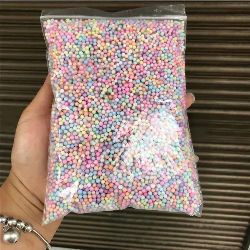 15000Pcs Polystyrene Filler Styrofoam Balls Bottle DIY Snow Mud Accessorie Small Tiny Foam Beads for Gift Box Balloon Decoration