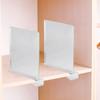 Acrylic Dividers Acrylic Shelf Dividers Closet Do Not Squeeze Partition Easy To Install No Auxiliary Tools Needed