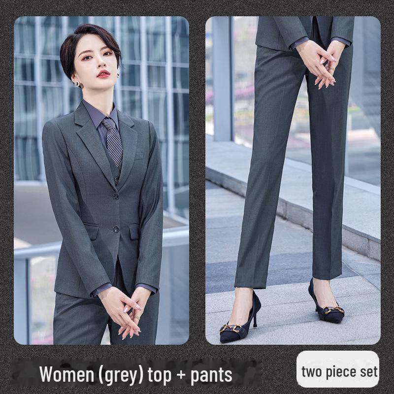 

Деловые костюмы и официальная одежда для мужчин и женщин - профессиональные пальто и офисная одежда L