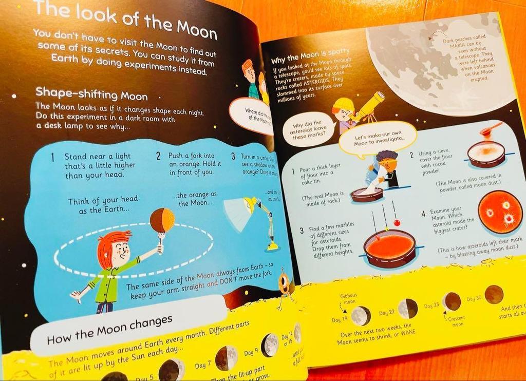 [USED] English Picture Book Usborne Science Experiments English Book STEM