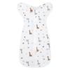 Baby Cotton Swaddle Blanket Newborn Sleep Sack Wrap Arms Up Design Stretchable Sleeves