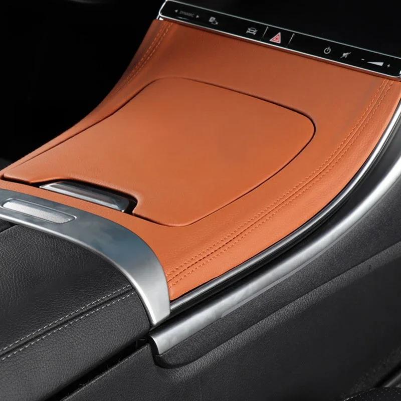 For Mercedes Benz GLC 2023 Car Center Panel Cover C-Class W206 C260 C200 C300 2022-2025 Car Rear Air Vent Protection Cover