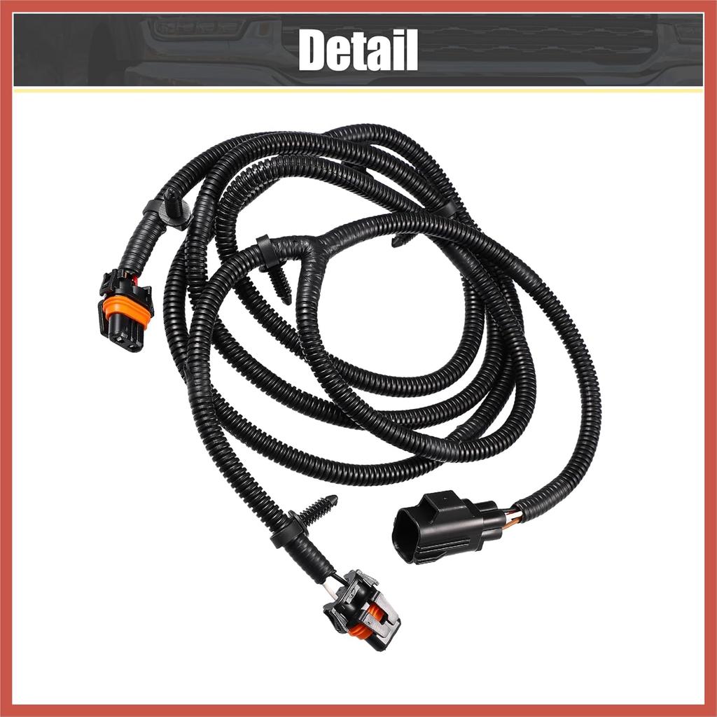 ACROPIX Fog Light Jumper Wiring Harness for Dodge for Ram 3500 2010 for Ram 2500 3500 4500 5500 2010-2018 Replace 68046303AC Car Parts