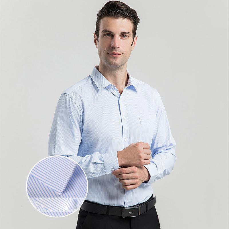 Camicie da lavoro per uomo Camicie comode in tinta unita Camicia a maniche lunghe Camicia da lavoro casual per uomo Camicie con risvolto traspiranti da lavoro leggere