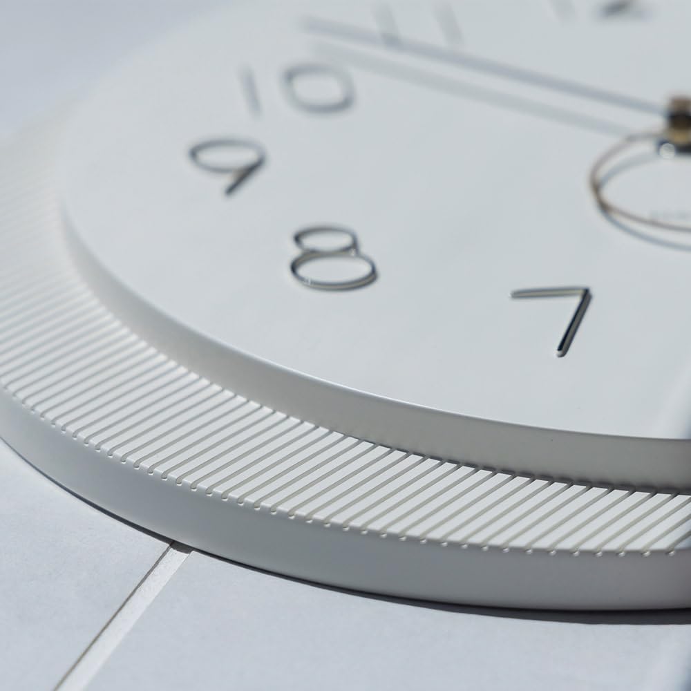 Interform Wall Clock CL-4466IV Mito Ivory