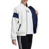 adidas Neo Velvet Jackets Women's Pink White Stand Collar Moderate H18567