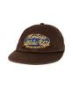Yunibeoseugameonteu Universe Sign Long Bill Washed Cap_Brown