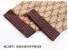 Knitted Sweater V-neck Contrasting Color Jacquard Women's Cardigan