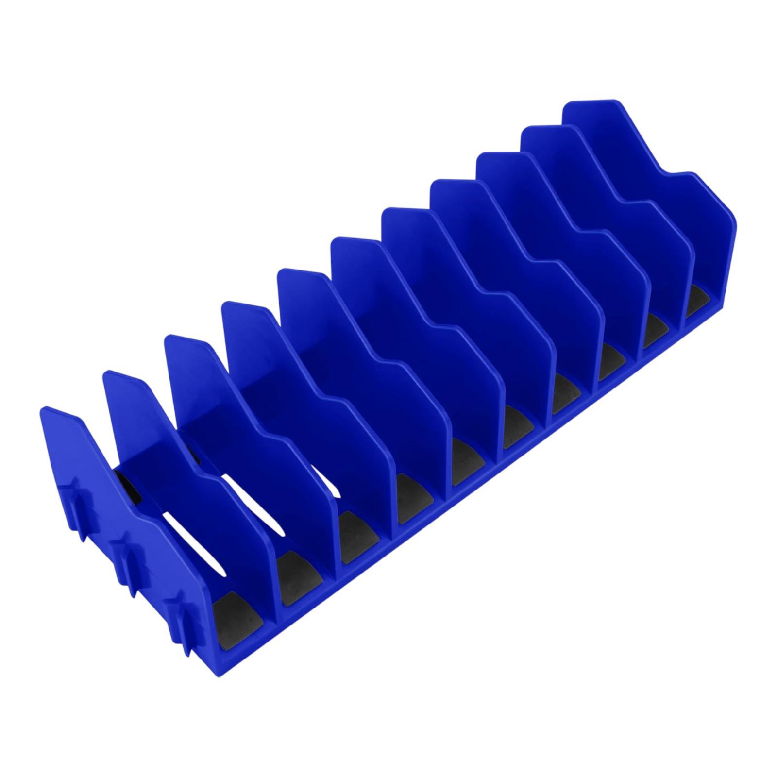 

Pliers Organizer Plier Holder for 3 H Drawers Pliers Cutter Organizer синій