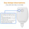 Toilet Night Light Smart Motion Sensor LED Lamp for Toilet Bowl Seat 7-Colors Changing Light