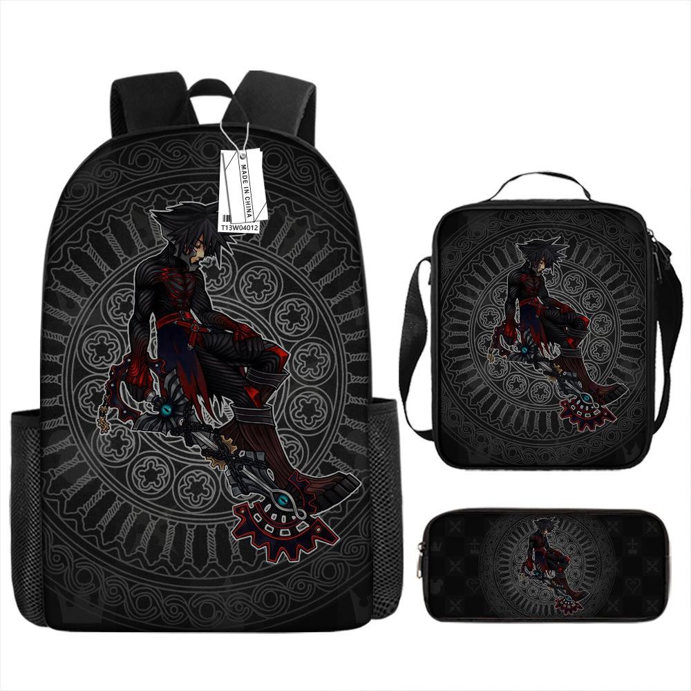 Anime Backpack Kingdom Heart Backpack European and American School Bag