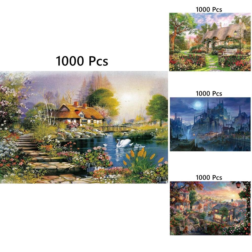 Adult Jigsaw Puzzle 1000 Pieces Paper Material Home Decor Friendship Activity Unique Gift Learning Inspiration