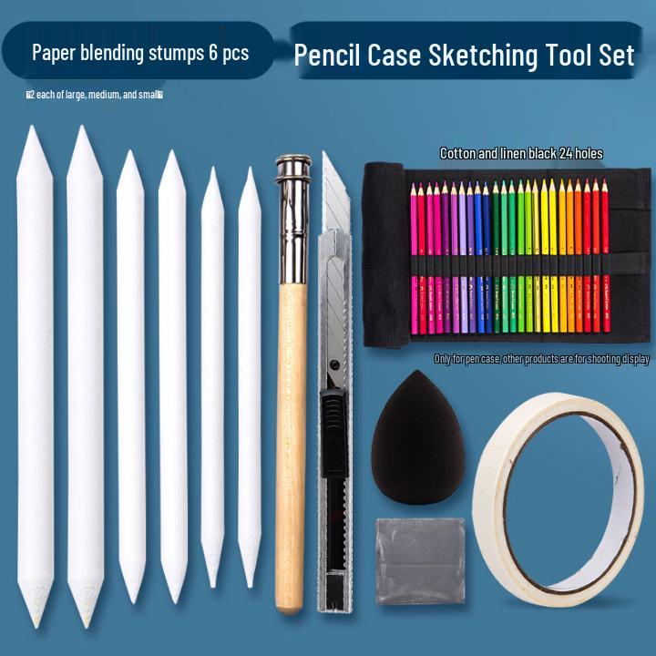 Large Capacity Dirt-Resistant Pencil Case - Stylish & Portable for Primary School and Art Supplies