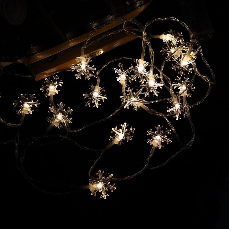 Outdoor LED Starry String Lights for Wedding, Birthday, and Holiday Decorations - Flashing Colored Atmosphere Lights