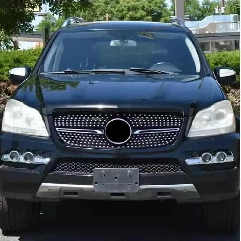 Front Upper Bumper Center Grille Radiator For Mercedes-Benz GL Class X164 2007-2012 GL320 GL350 GL450 GL500 GL550Tuning