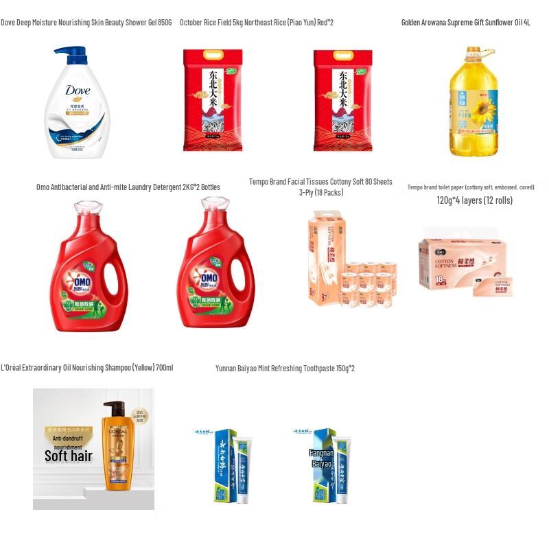 

Dove Deeply Nourishing Shower Milk Set