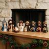 Handmade Nativity Beaded Figures Craft Kit Beaded Nativity Collection Kit  To Pass The Time