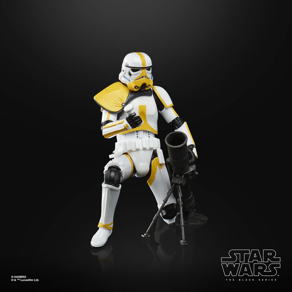 Hasbro Star Wars Black Series Stormtrooper Scale Figure Ages 4 and Up F2883 Genuine Product Mandalorian/Artillery 6-inch