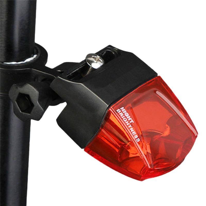 NEW HOT In Stock-Bicycle Light Induction Tail Light Bike Warning Lamp Magnetic Power Generate Taillight Self Powered Magnetic Wa