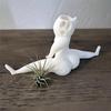 2PCS Funny Big Booty Ghost Planter Prank Gift Decor Planter Air Fern Display Stand