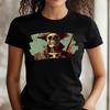 T-Shirt Women Pirate Skeleton Motif Cotton Size XS To 3XLWill Be Opened In a New Window or Tab