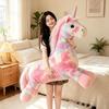 Buntes Einhorn Pegasus Regenbogen Plüschtier - Traumhaftes Geburtstagsgeschenk